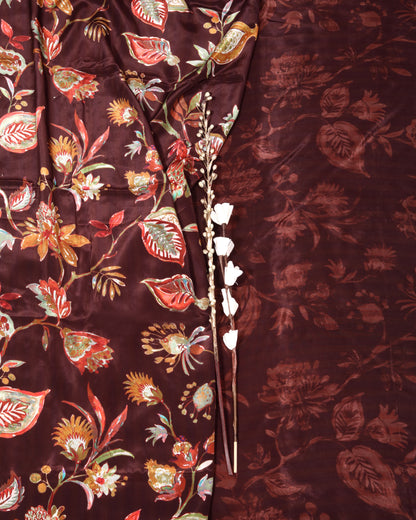 Fluid Crepe Top & Bottom Fabric Set (Top & Bottom 2.5 Meters Each)