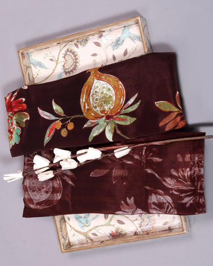 Fluid Crepe Top & Bottom Fabric Set (Top & Bottom 2.5 Meters Each)