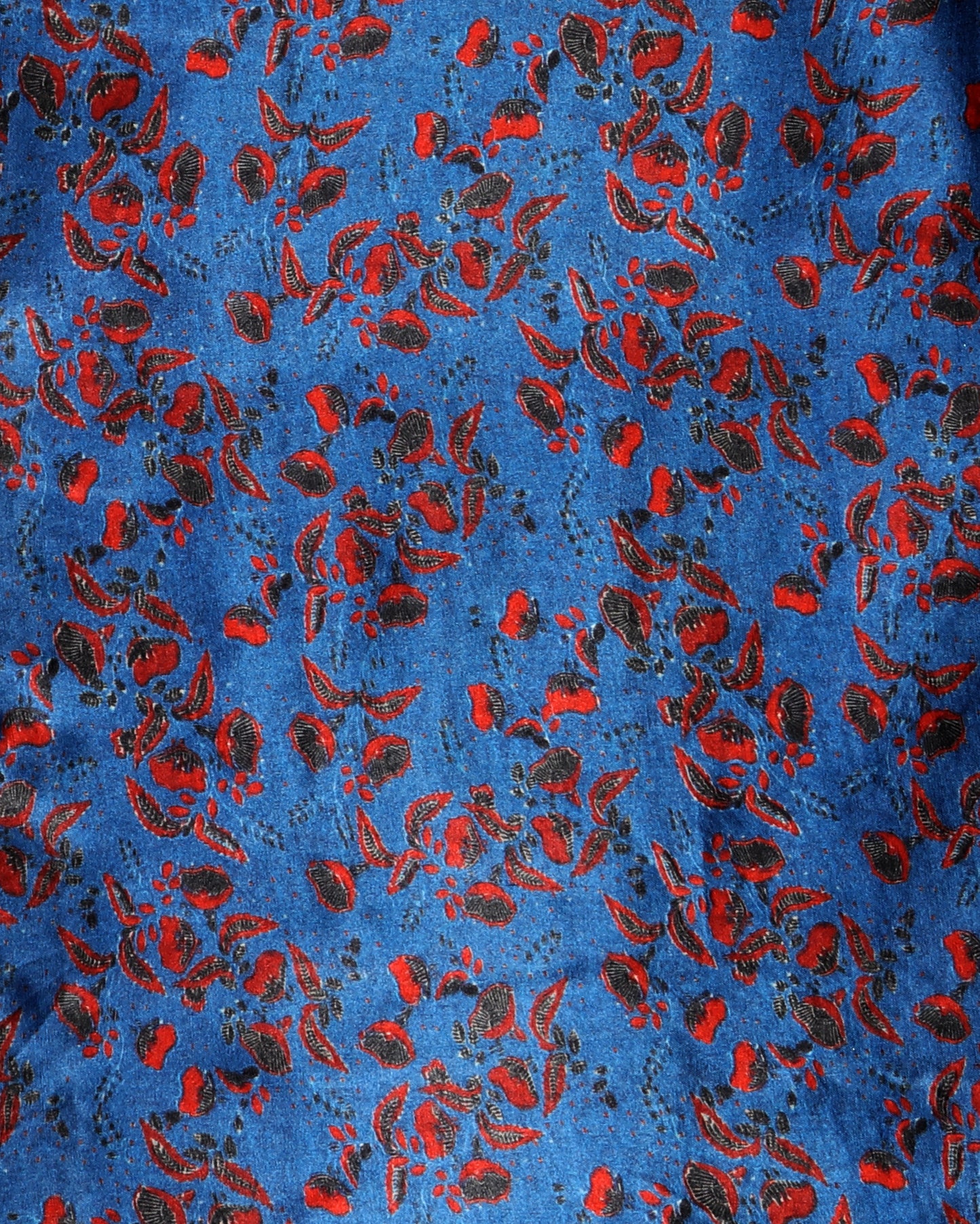 Gajji Silk Printed Fabric