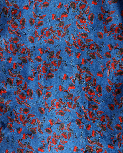 Gajji Silk Printed Fabric