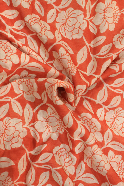 Pure Malai Chanderi Fabric