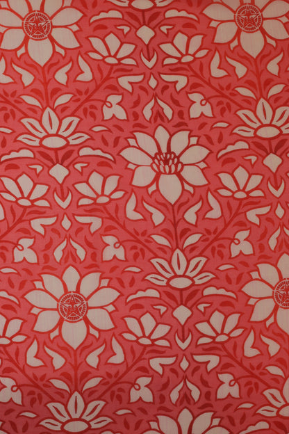 Pure Malai Chanderi Fabric