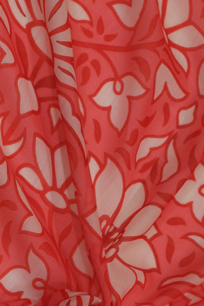 Pure Malai Chanderi Fabric