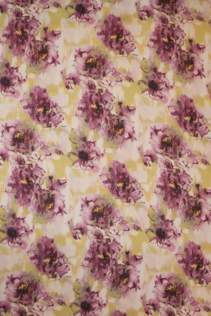 Pure Malai Chanderi Fabric