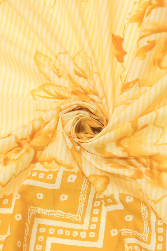 Cotton Daman Digital Printed Fabric