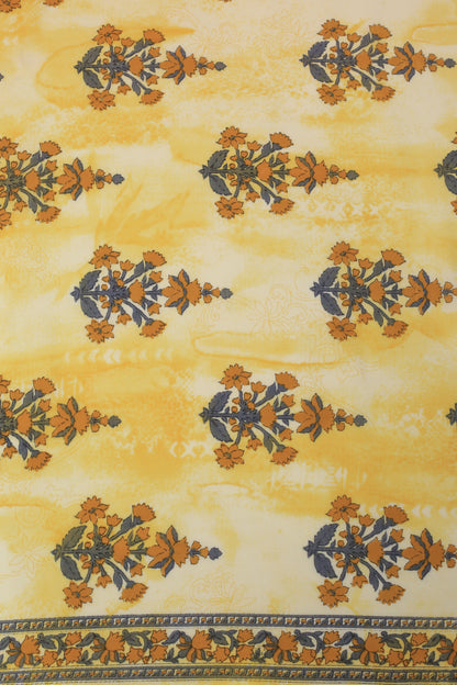 Pure Malai Chanderi Fabric