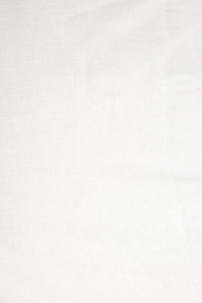 Pure White Linen Fabric