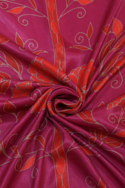 Modal Satin Digital Printed Pure Fabric