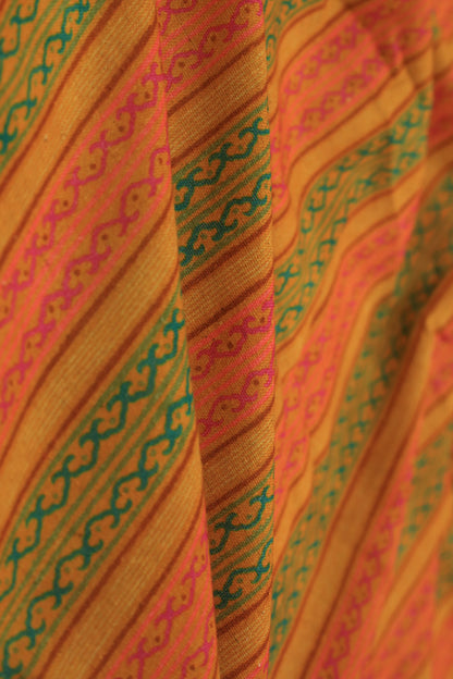Handloom Cotton Printed Fabric