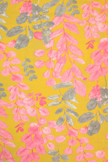 Muslin Digital Printed Pure Fabric (Width 58")