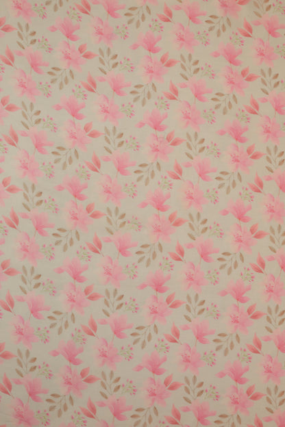Organza Printed Fabric (Width 58")