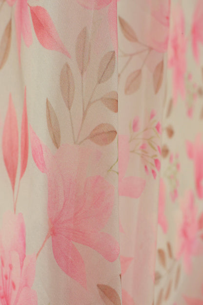 Organza Printed Fabric (Width 58")