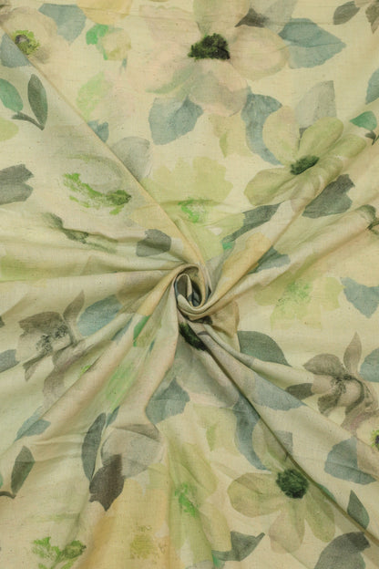 Handloom Cotton Printed Fabric