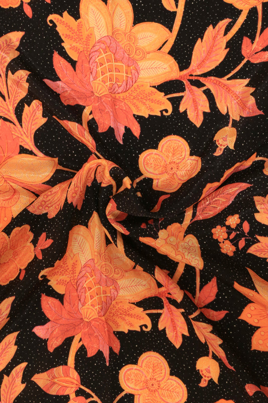 Pure Natural Crepe Fabric (Width 44 Inches)