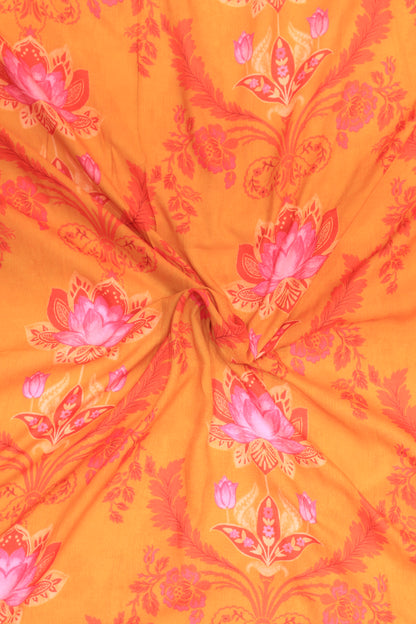 Muslin Digital Printed Fabric