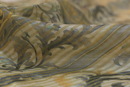 Pure Tabby Stripes Digital Printed Fabric