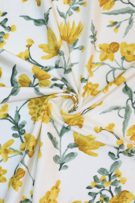 Muslin Digital Printed Pure Fabric