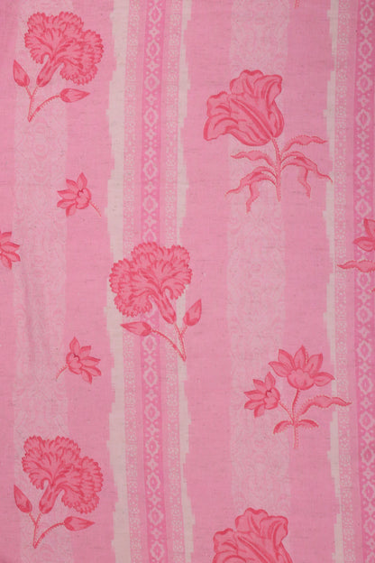 Handloom Cotton Printed Fabric