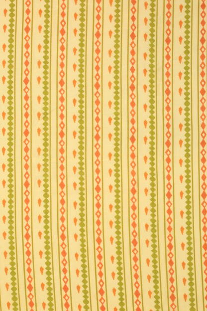 Pure Linen Silk Digital Printed Fabric