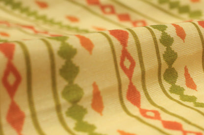 Pure Linen Silk Digital Printed Fabric