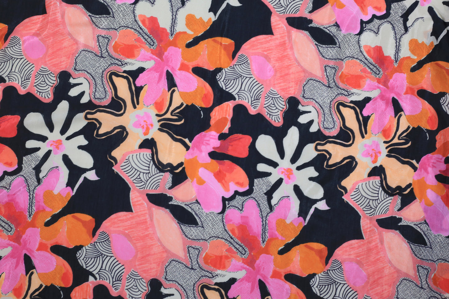 Premium Muslin Digital Printed Fabric