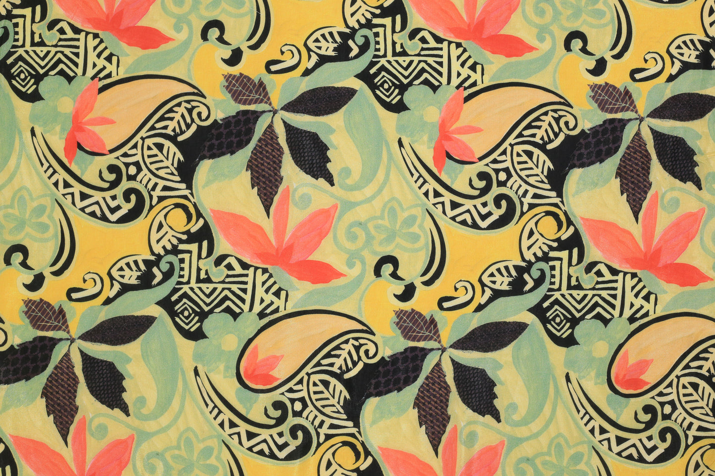 Muslin Digital Printed Fabric