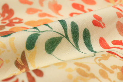 Pure Linen Digital Printed Fabric
