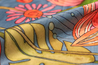 Pure Satin Digital Printed Fabric