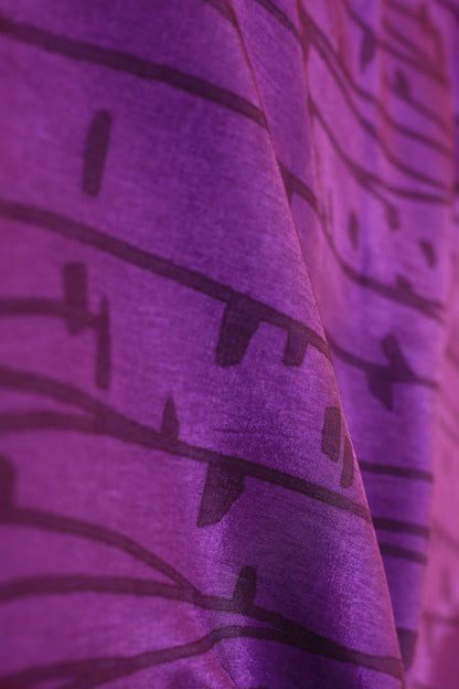 Russian Silk Table Printed Fabric