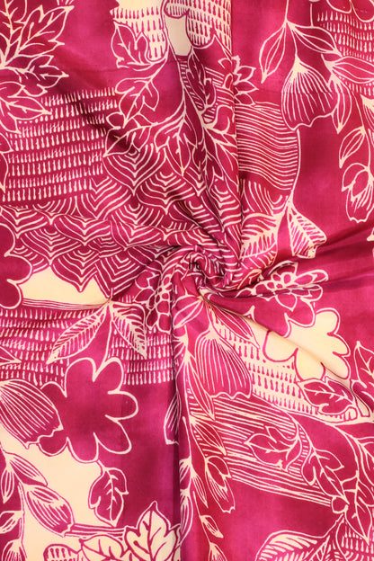 Russian Silk Table Printed Fabric