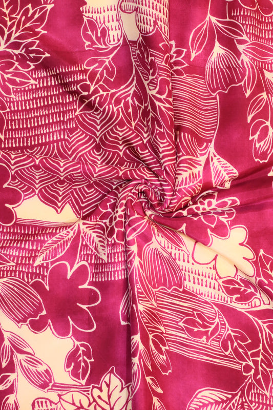 Russian Silk Table Printed Fabric