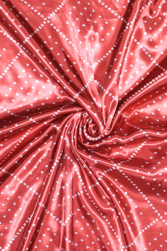 Gajji Silk Printed Fabric