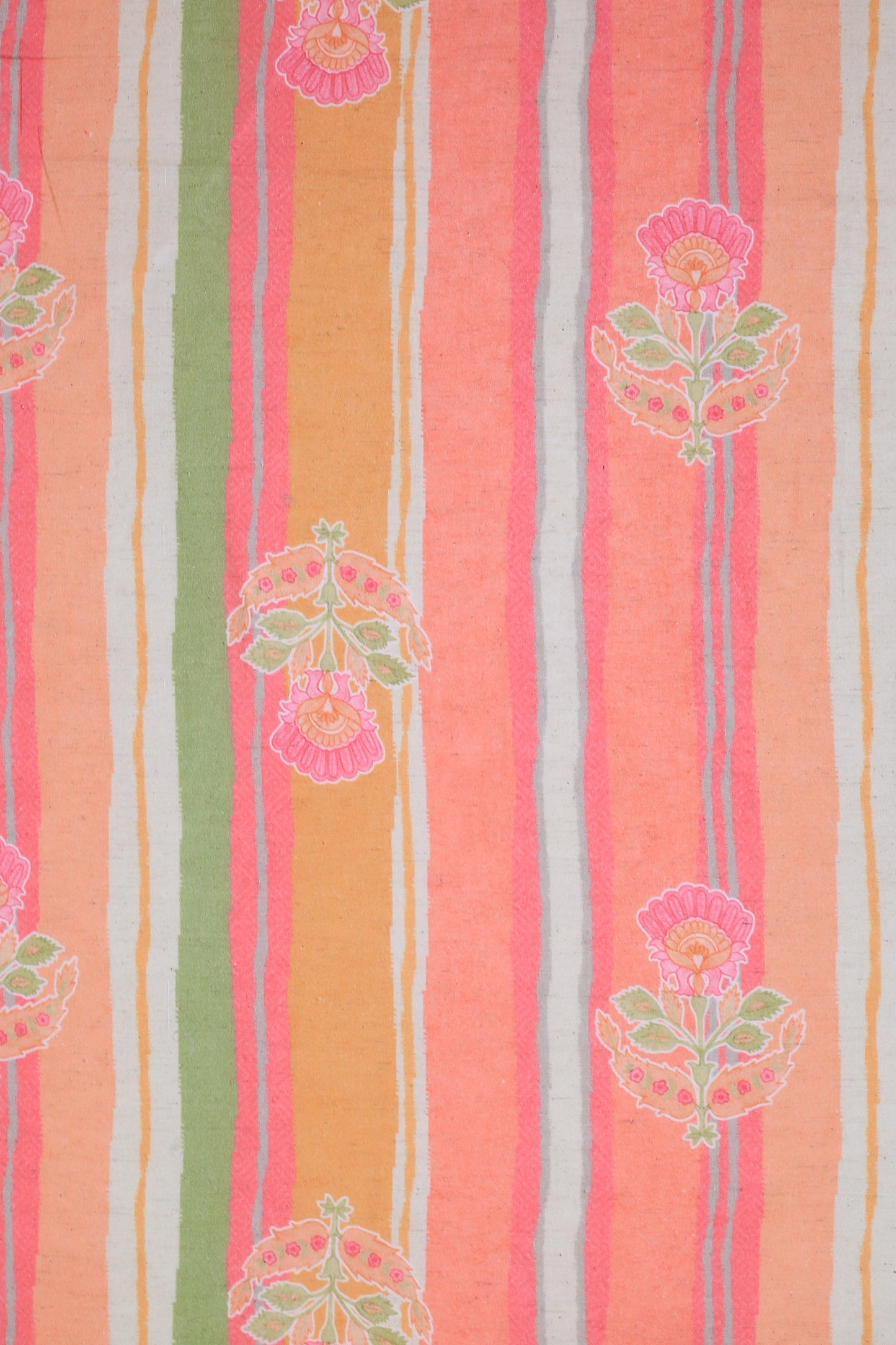 Handloom Cotton Printed Fabric