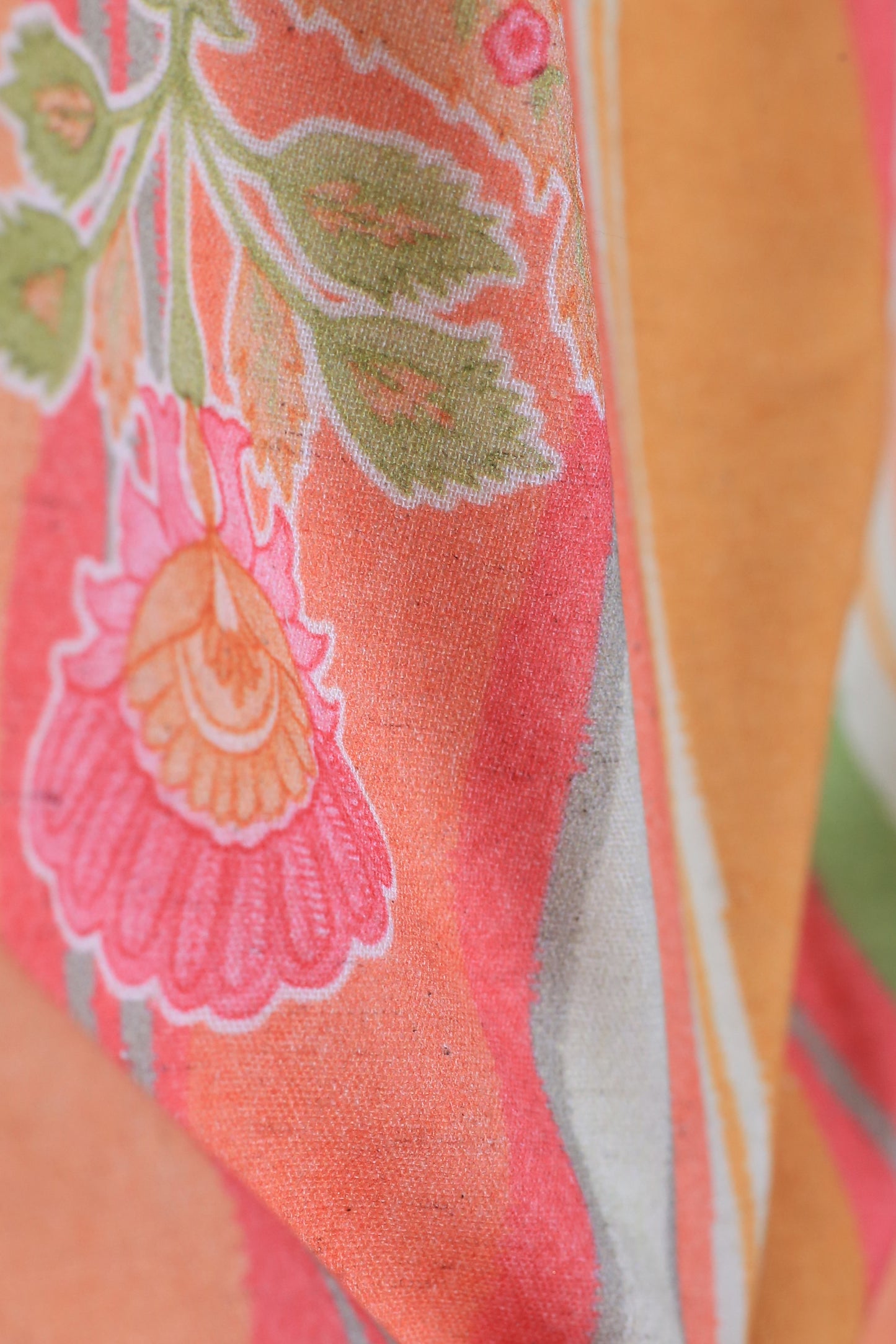 Handloom Cotton Printed Fabric