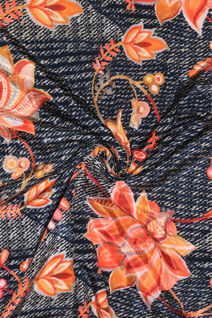 Pure Natural Crepe Fabric