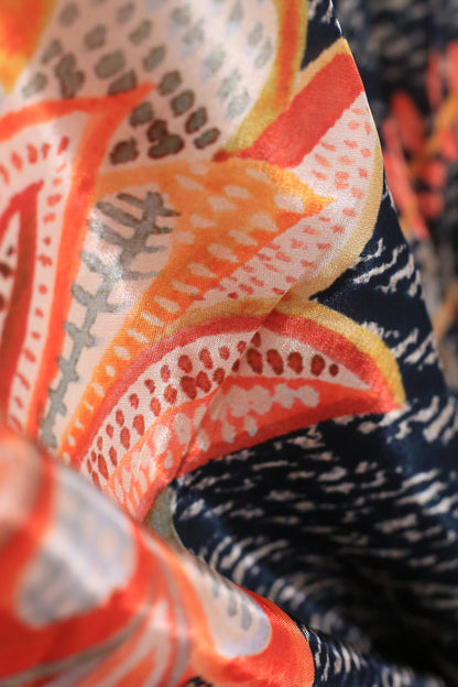 Pure Natural Crepe Fabric