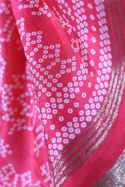 Russian Silk Jacquard Lakdi Patta Printed Fabric
