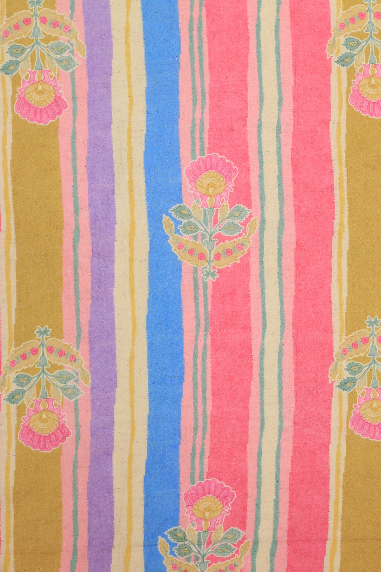 Handloom Cotton Printed Fabric