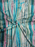 Cotton Schiffli Printed Fabric