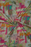 Mul Cotton Printed Fabric