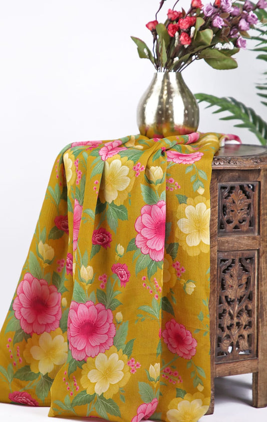 Chinon Printed Leher Set