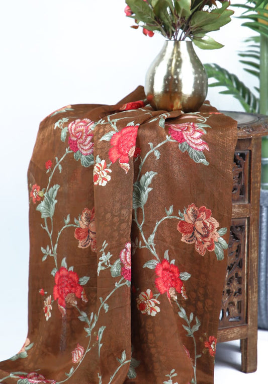 Chinon Printed Leher Set