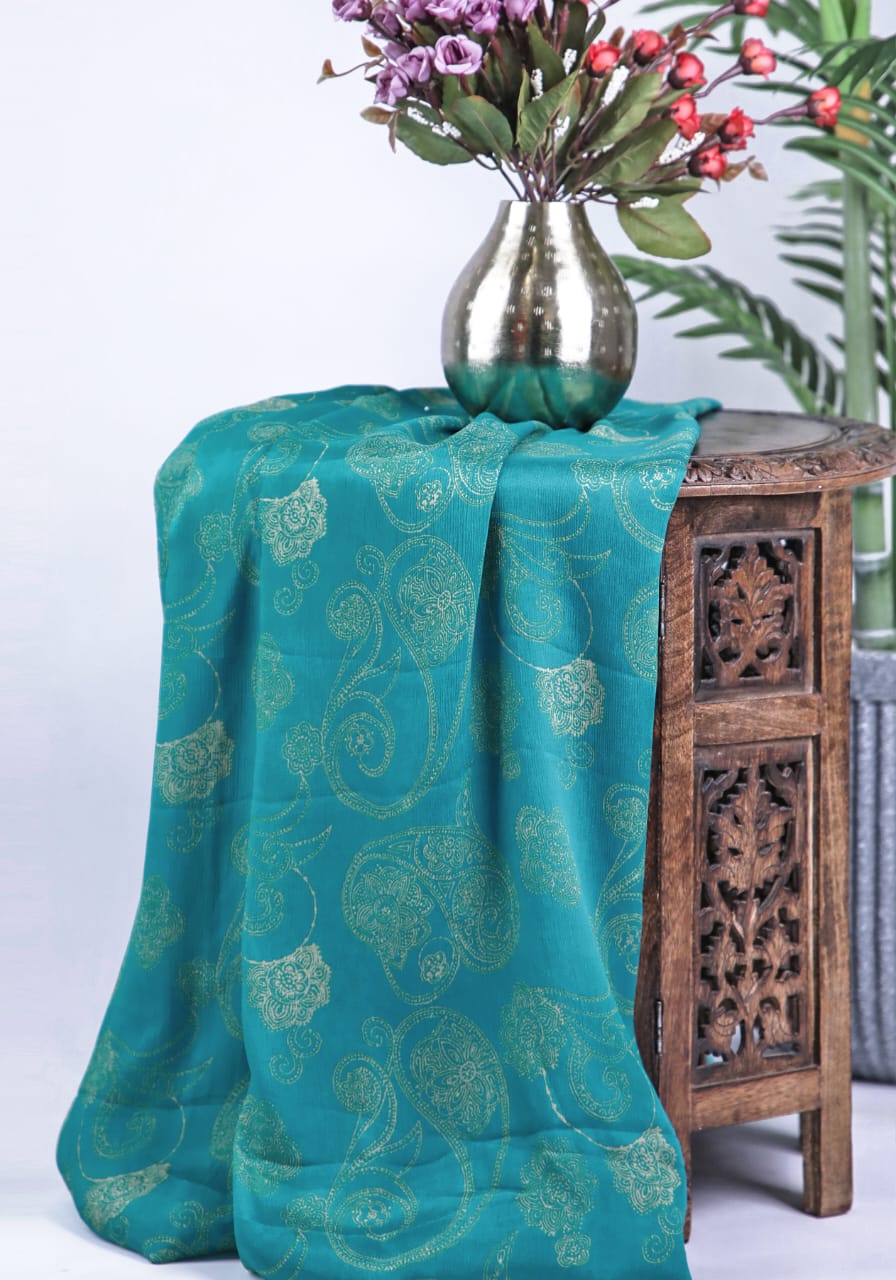 Chinon Printed Leher Set (3 Meter & 5 Meter - Cuts Available)