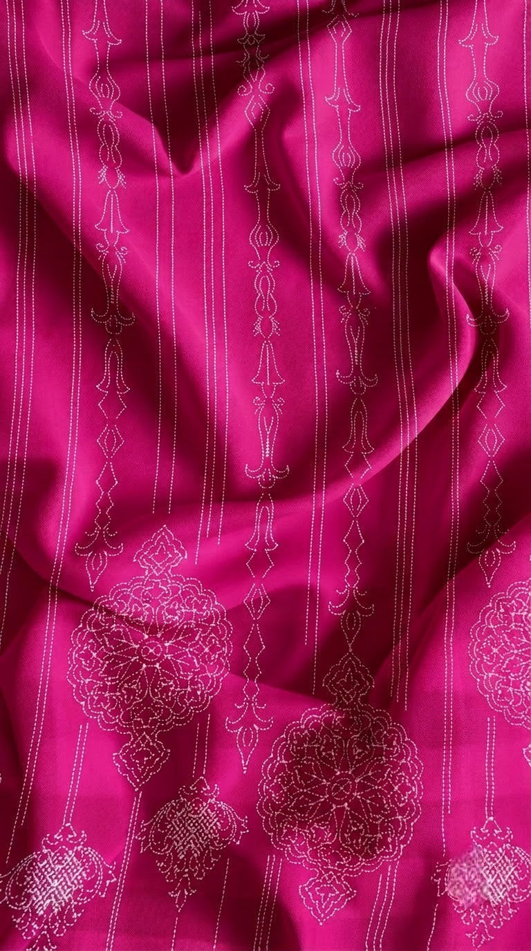 Muslin Digital Printed Fabric