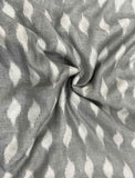 Pre Cut Pure Muslin Printed Fabric (1 Meter)