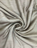 Satin Slub Grey Colour Fabric