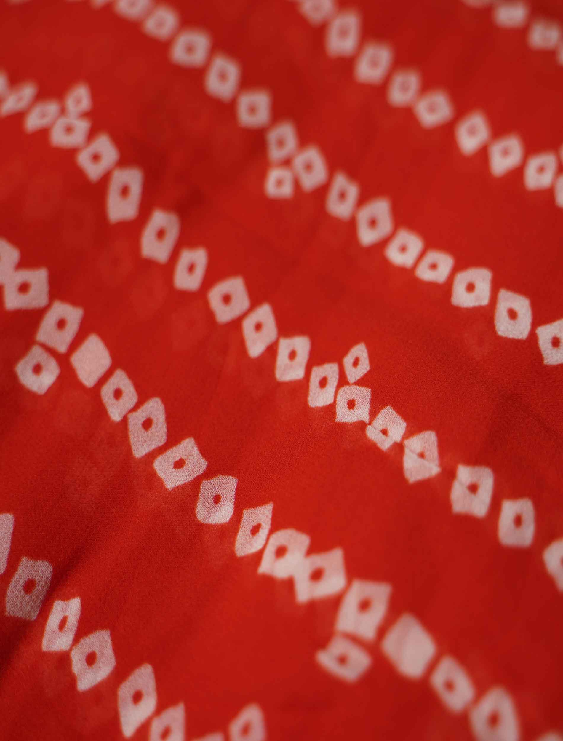 Pre Cut Georgette Printed Fabric (4 Meter)
