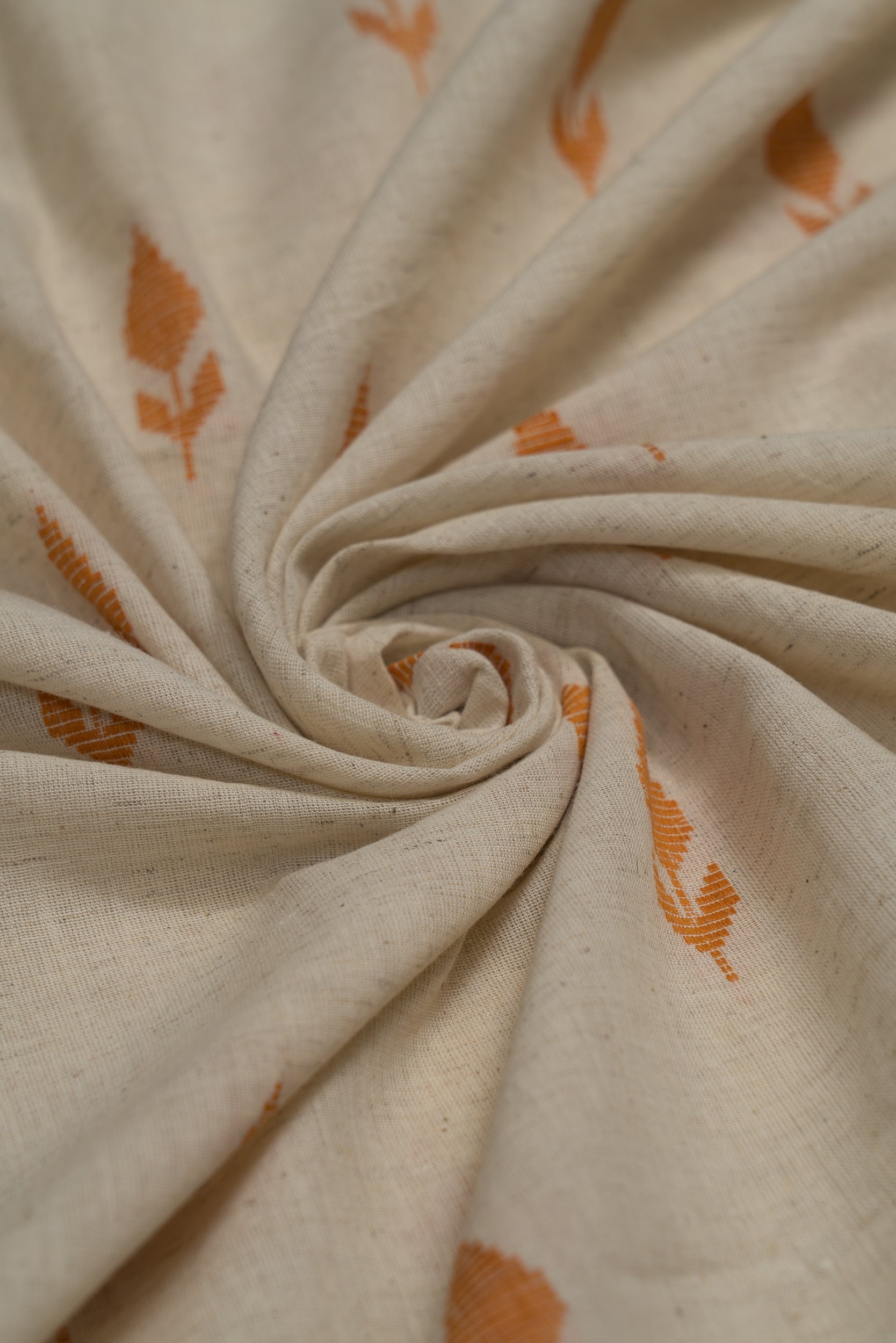 Pre Cut Handloom Cotton Fabric (2.5 Meter)
