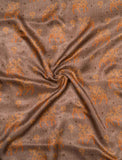 Italian Silk Brown Color Fabric