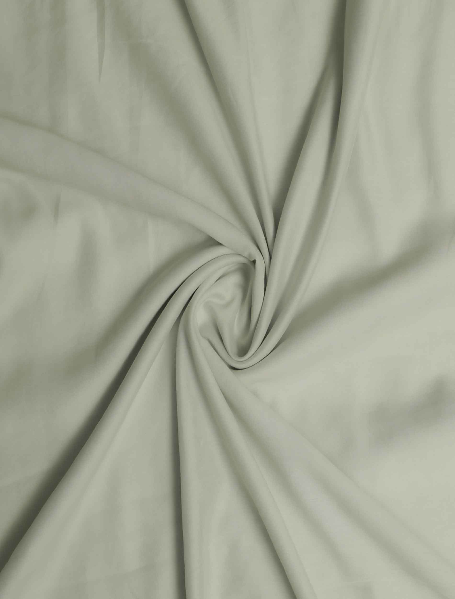 Pure Chanderi Green Color Fabric